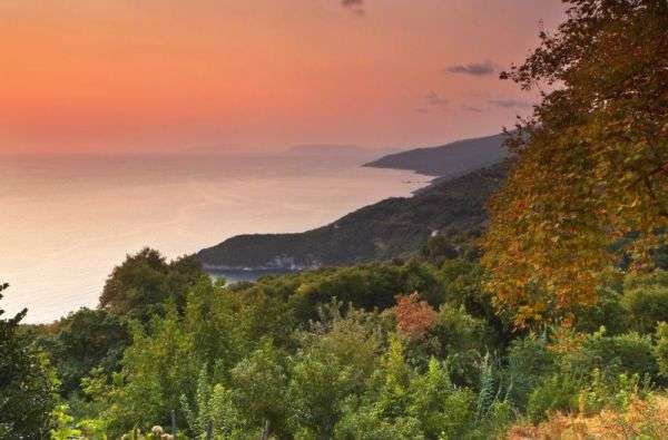 Coast of Tsagarada at Pelion1