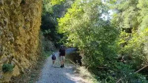 צילום נוף אופייני של מסלול סביב עמק ספרטה